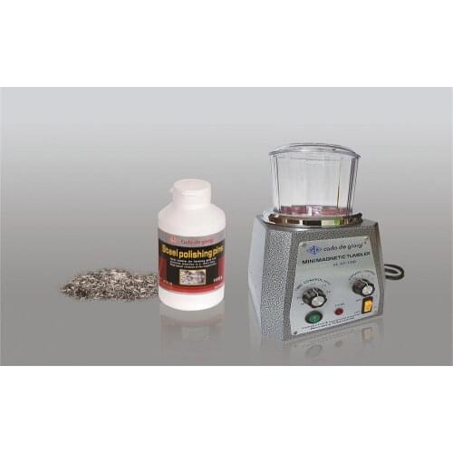 220V Magnetic Tumbler Polisher for Jewelry Tools Magnetic Polishing Machine with 200g magnetic pins FREE Jewelry tools machine