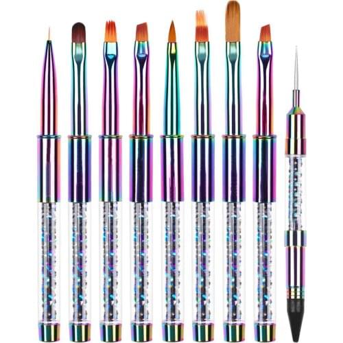 Fashion Women Nail Art Polish DIY Painting Gel Drawing Pen Beauty Manicure Tool