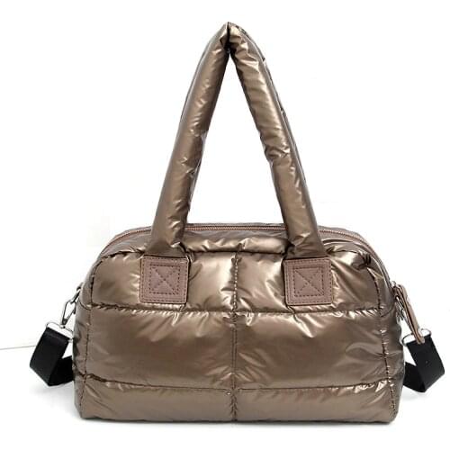 2020 New Winter Space Cotton Handbag Large Capacity Down Package casual Ladies Bag Cotton Totes Bag Bolsas sac a main canta