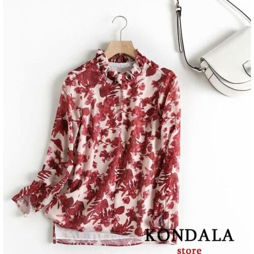 Красные блузки Okkdey China At AliExpress