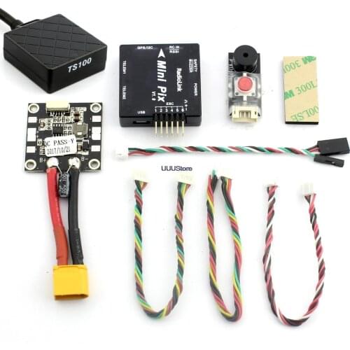 Radiolink Mini PIX PIXHAWK M8N GPS Flight Control Vibration Damping by Software Atitude Hold for RC FPV Racing Drone Multicopter