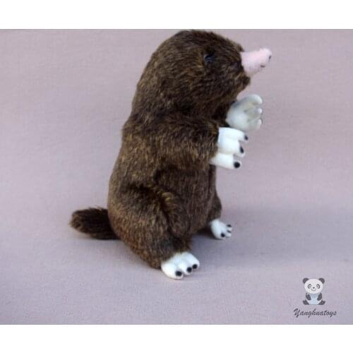 Real Life Plush Mole Toy Children Birthday Gifts soft Dolls stuffed Toys Rare