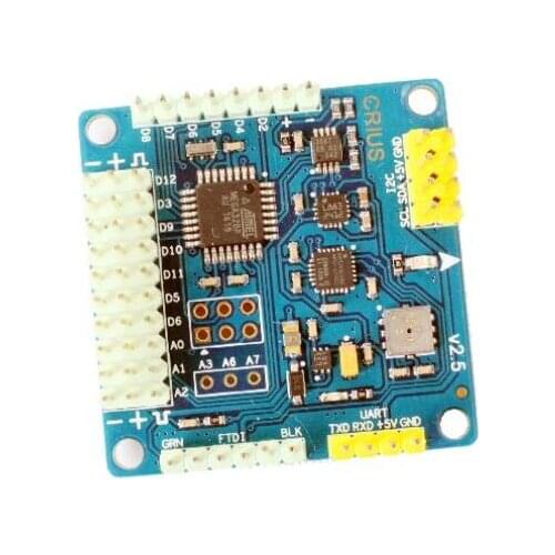 CRIUS SE V2.5 MWC Mega 3.0 MegaPirateNG Flight Control Top Version Multirotor Flight Controller Up to 8-axis motor output