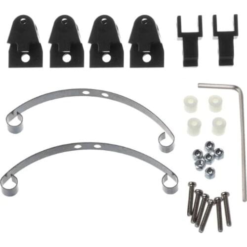 Steel Leaf Spring Suspension Set for WPL Henglong B14 B16 B24 B36 Ural Q60 Q61 Q62 Q63 Q64 4X4 6X6 Truck & Crawer