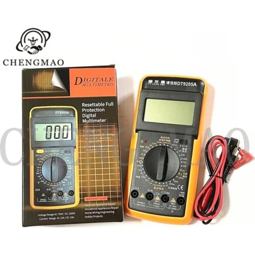 High Precision Standard Resettable Full Protection Digital Multimeter With Data Retention And Automatic Shutdown Function