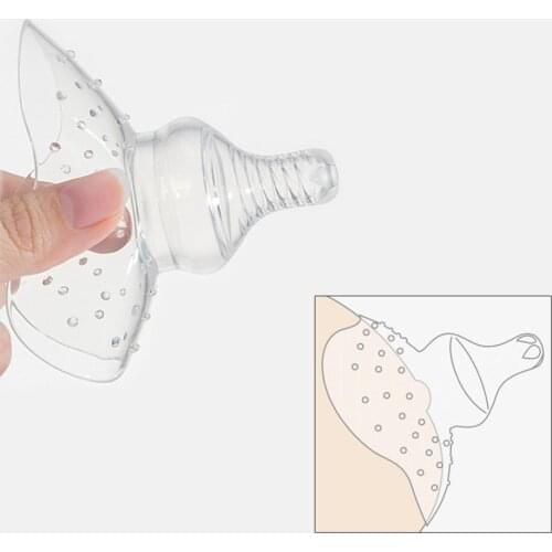 Breastfeeding Nipple Protectors Milk Extractor Mothers Cover Baby Butterfly Design Silicone Shields Kids Home Accessories