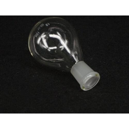 100ml 19/26 Quickfit Joint Lab Glass Rotary Evaporator Flask Round-Bottom Ware