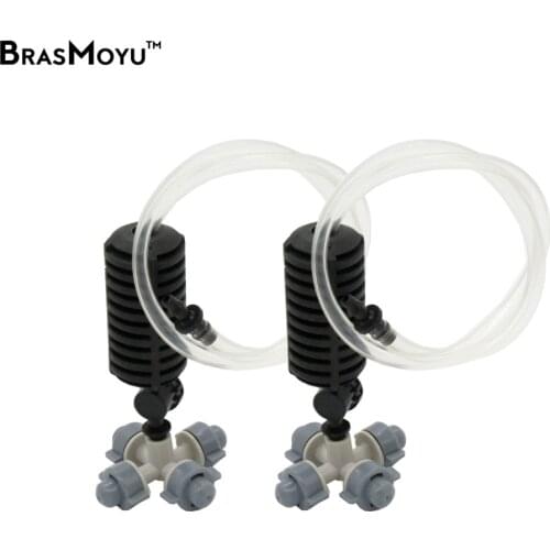 5 SETS Micro Tube Sprinkler Hang Down Support Set Mist Cross Nozzle Fogger Hanging Garden Greenhouse Irrigation System