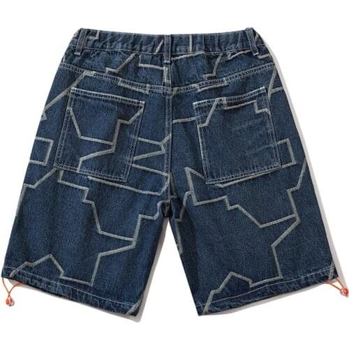 Brand Summer Denim Shorts Male Jeans Men Jean Shorts Men Bermuda Skate Board Harem Mens Jogger Ankle Ripped Plus Size 5XL