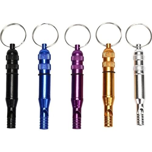 Cheerleading & Souvenirs Training Whistle Supersonic Obedience Sound Pitch Ultra Sonic Quiet Discipline Metal Color HOT