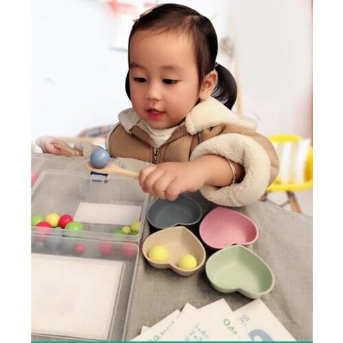 Candywood Children Math Toys Kids Early Educational Toys Clip Beads Multi-functional learning Toy For Children Montessori