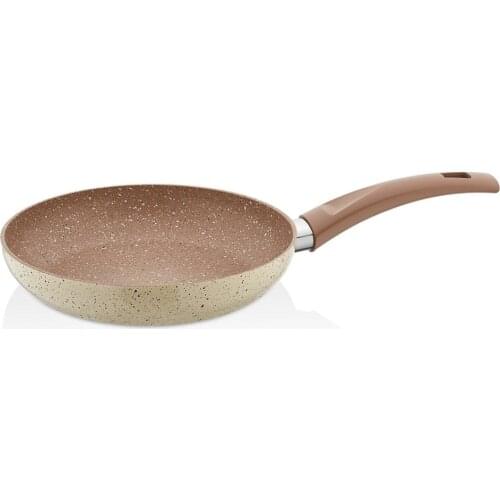 Cream Color 22 CM Granite Pan