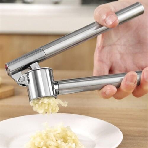 Stainless Steel Hand Squeeze Juicer Garlic Presses Crusher Ginger Squeezer Slicer Masher Kitchen Gadgets Cooking Vegetable Tools