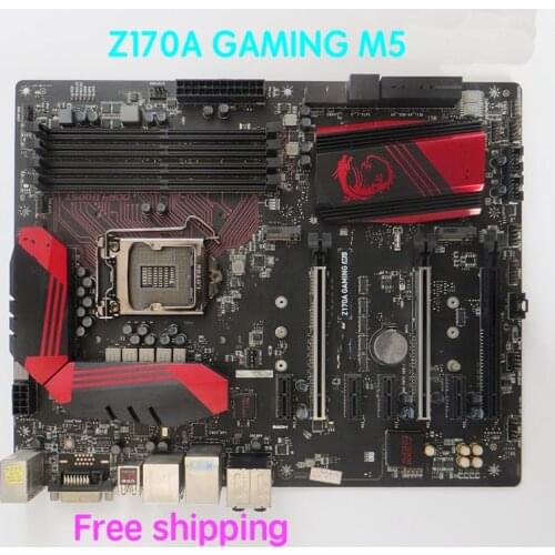 Suitable For MSI Z170A GAMING M5 Motherboard Z170 LGA1151 DDR4 Mainboard 100% tested fully work