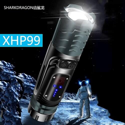 8000LM XHP99 Tactical Flashlight High Power LED Flashlighting 3 Light Modes Lantern Camping Light Bike Lamp Powerful Torch
