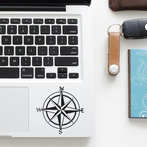 Vintage Compass Trackpad Decal Laptop Sticker for Apple Macbook Pro Air Retina 11 12 13 15 inch Vinyl Mac Notebook Touchpad Skin