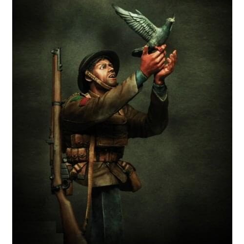 1/9 War Pigeon, Duke of Wellingtons Regiment, Resin Model Bust GK, Unassembled and unpainted kit