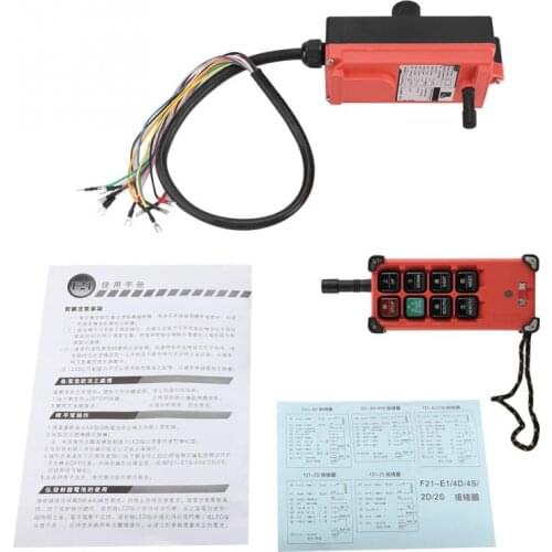 1 Ste Crane Transmitter 8 Key Heavy Duty Crane Industrial Wireless Remote Control Transmitter Kit Industrial Transmitter