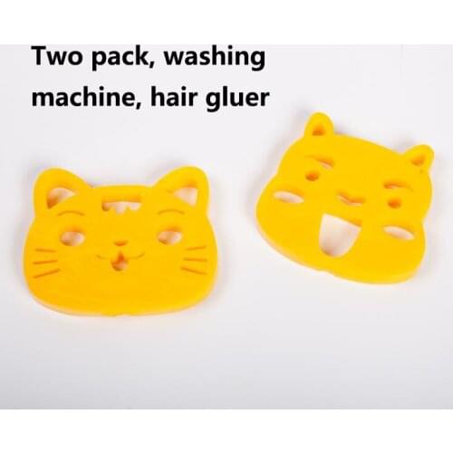 2pcs Pet Hair Catcher Cat Dog Fur Lint Hair Remover Clothes Dryer Washing Machine Accessories Reusable Cleaning Laundry Catcher