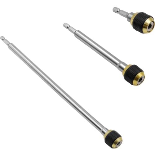 60/150/300mm Hexagonal Shank Quick Coupling Self-locking Connecting Rod Drill 94PD