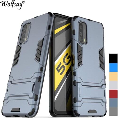For Cover Vivo iQOO Z1x 5G Case Shockproof Hybrid Stand Silicone Armor Phone Case For Vivo iQOO Z1x Cover Vivo iQOO Z1x Z1 X 5G