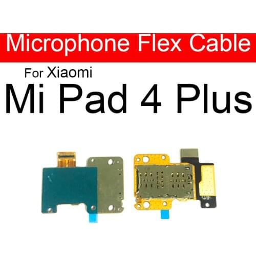 Sim Card Tray Holder For Xiaomi Mi Pad 4 Plus Pad4 4+ Pad4+ 4Plus Pad4Plus Sim Tray Micro SD Card Slot Adapter Repalcement Parts