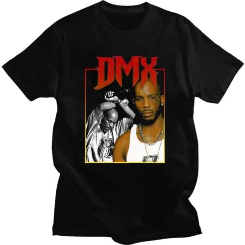 Hip Hop Oversized Streetwear Daily RIP DMX Rapper Graphic T Shirt Retro Tops T-shirts Short Sleeve Fashion T-shirt New Arrival