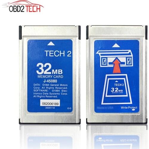 For G-M Techii With 6 Software 32MB Memory Card FOR G M TECH II for opel /GM/SAAB /ISuZU /Suzuki for Holden