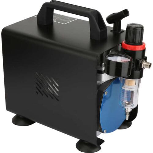 Airbrush Compressor 1/6 Horsepower Airbrush Compressor Portable Single Cylinder Piston Air Compressor EU 220V