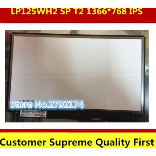 Original NEW 12.5" LCD SCREEN display LP125WH2-SPT2 SP T2 HD LED IPS 1366X768 FRU:00NY414 free shipping