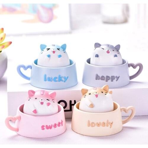 Miniature Fairy Halloween Garden Christmas Home Decoration Accessories Teacup Rat Resin Figurines Living Desk Room Decor Fairy