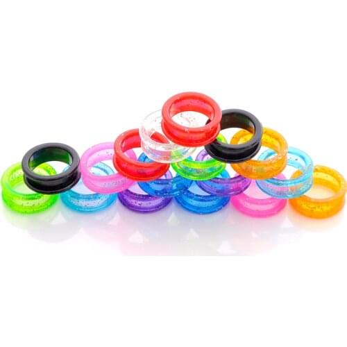 Wholesale 500 pcs/lot 1size silica gel Finger Rings fit any Scissors Inserts Haircutting Styling tools Accessories Salon Parts