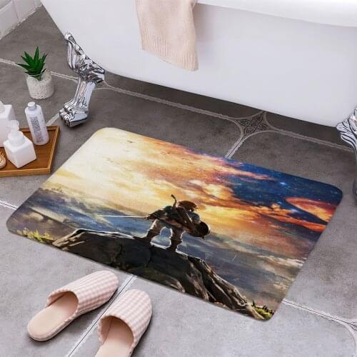 Sunstet Elve 3D Print Doormats Rectangle Non-Slip DoorMat Bedroom Kitchen Entrance Print Door rugs Dropshipping