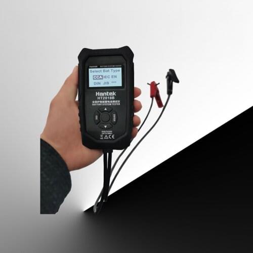Hantek HT2018B Series Battery Tester, Support 6V/12V/24V Car Тестер батареи Start the Lead-Acid Bateria Performance Test Tool