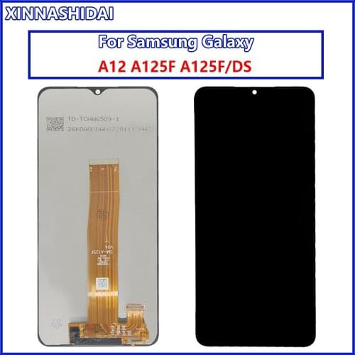 For Samsung Galaxy A12 Display A125F A125 LCD Touch Screen Digitizer For A125 LCD A125H A125F/DS Display Replacement Parts