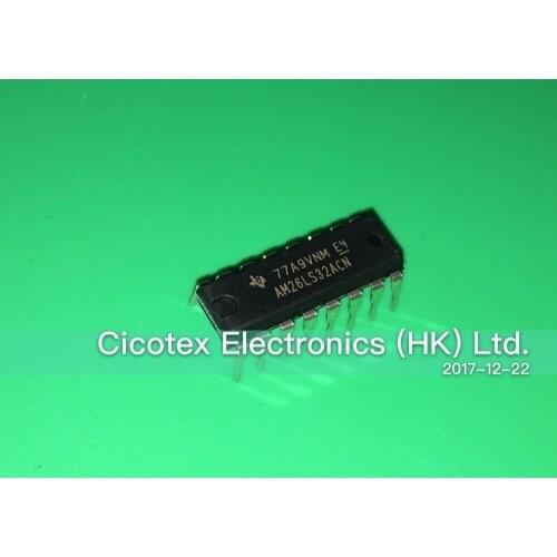 5pcs/lot AM26LS32ACN DIP16 IC QUAD DIFF LINE RCVR 16-DIP