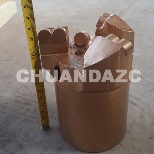 98mm PDC drag bits with 3 blades/Water well drilling PDC drag bit scrap pdc bits
