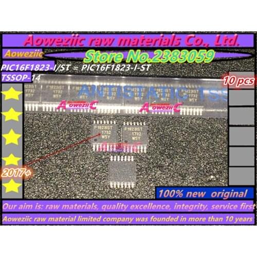 Aoweziic 100% new original PIC16F1823-I/SL SOP-14 PIC16F1823-E/ST F1823EST PIC16F1823-I/ST F1823IST TSSOP-14 MCU microcontroller