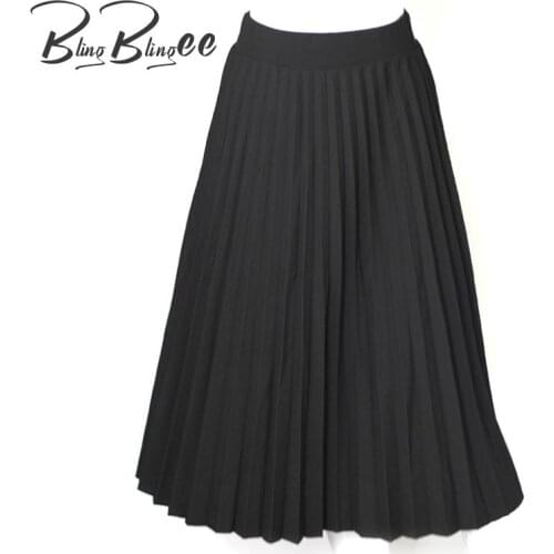 Женские плиссированные юбки BlingBlingee China At AliExpress