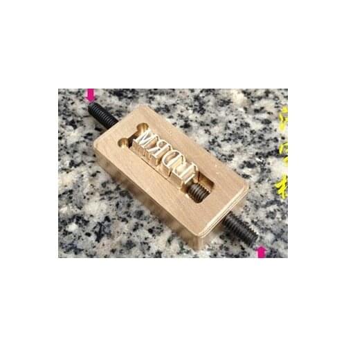 Big size Leather Alphabet Stamps Mold Diy Custom Design Leather Hot Stamping Letters For Embossed Dies Foil Hot Stamps