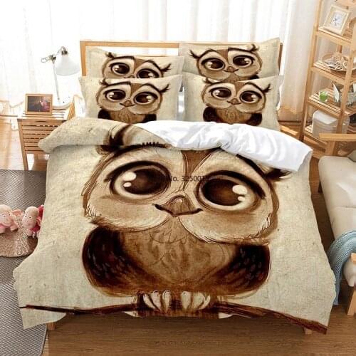 Cute Cartoon Children Bedding Set Duvet Cover Set 3d Bedding Digital Printing Bed Linen Queen Size Bedding Set Fashion Design