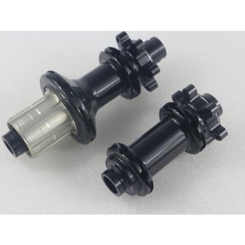 SUPER LIGHT 398g cyclocross road disc bike TA Powerway CX32 straight pull 24 holes 11s hubs front 12x100 15mm rear 142mm 36T 24H