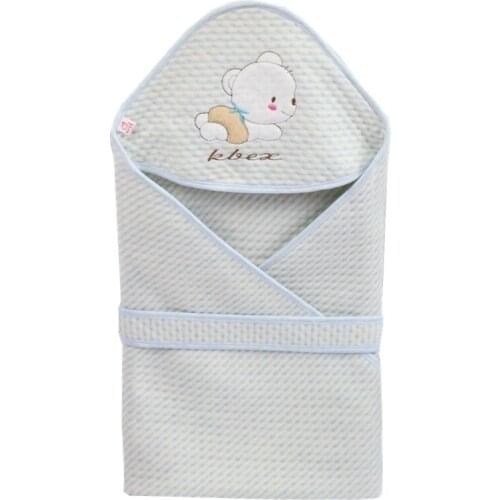 Summer Baby Blanket Infant Star Style Cotton Envelop Swaddle Blanket For Newborn Baby Hooded Sleepsack Parisarc Bedding Blankets
