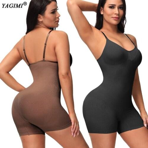 YAGIMI Shapewear Women Full Body Shaper Slimming Bodysuit Corset Waist Trainer Shaping Underwear Postpartum Recovery Sheath