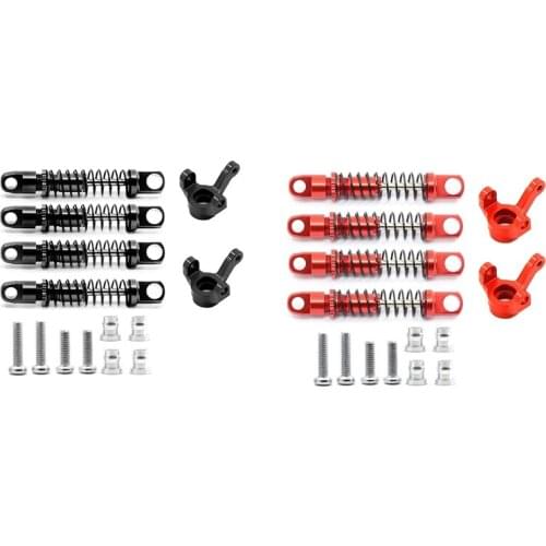 Metal Shock Absorber with Steering Cup Upgrade Accessories for XIAOMI XMYKC01CM JIMNY 1/16 RC Crawler Car Parts