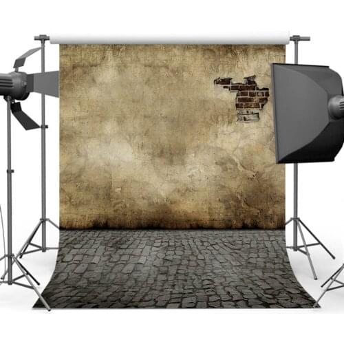 Mehofoto Old Master Backdrop for Photography Retro Brick Wall Background for Photo Studio Computer Printed L-538