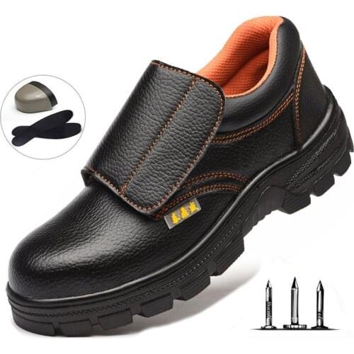 Male Outdoor Training Shoes Anti-smashing Anti-piercing Welder Labor Insurance Shoes Male Non-slip Waterproof Site Safety Shoes