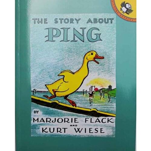 The Story about Ping By Marjorie Flack Educational English Picture Book Learning Card Story Book For Baby Kids Children Gifts