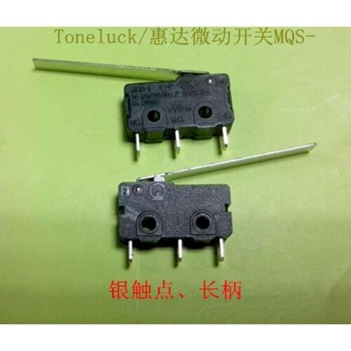 Original new 100% MQS-1AAF378-S01 micro switch long handle silver contact 3A 125/250VAC 5A 125VAC