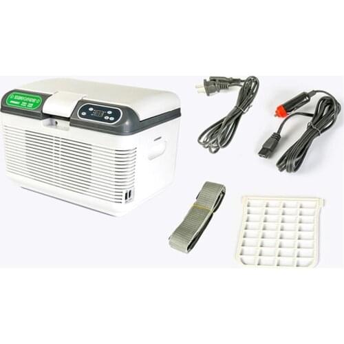 12V/24V Car Refrigerator Freeze Portable Compressor 12L for Car Home Refrigeration heating -20 Degrees Auto Cooler Freezer